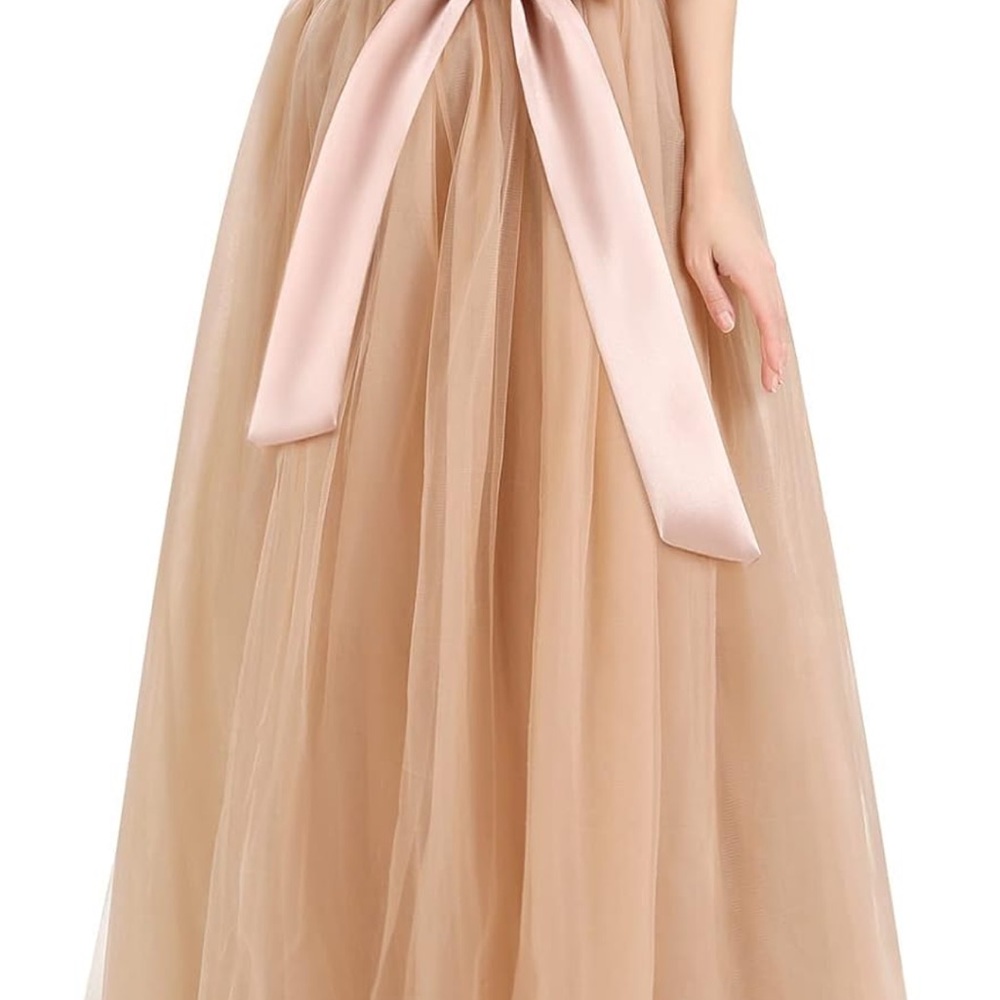 Tulle A-Line Skirt - Picture 6 of 7